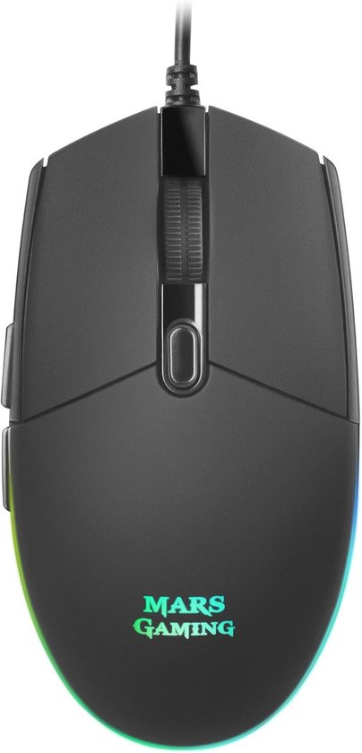 RGB Gaming Muis met 3200 DPI Optische Sensor en Antislip Design