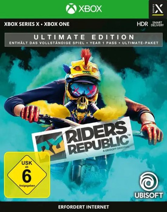 Riders Republic-Ultimate Edition Duits (Xbox Series X) Nieuw van Merkloos