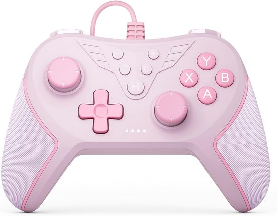 RivalPlay PC-afstandsbediening, bekabelde controller voor pc (Win 7, 8, 10, 11) met mapping-functie, turbo en dubbele vibratie, plug & play van Merkloos