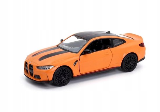 RMZ BMW M4 CSL Mat Oranje Speelgoedauto 1:32 van RMZ City