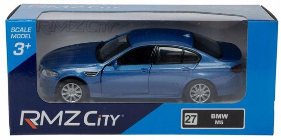 RMZ BMW M5 Speelgoedauto Blauw 1:32 van RMZ City
