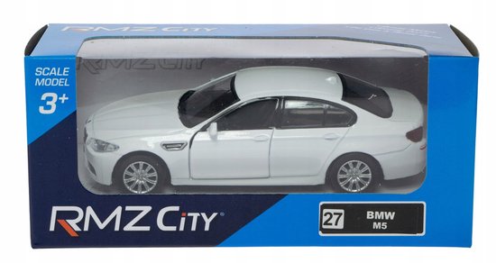 RMZ BMW M5 Speelgoedauto Schaal 1:32 - Wit van RMZ City