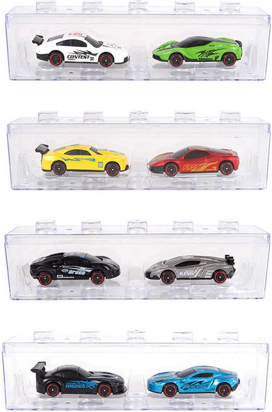 Roadblasters Opbergbox met 2 Die-Cast Raceauto's van Roadblasters