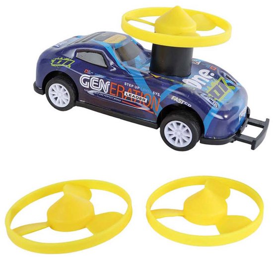 Roadstarblasters Stoot en Spin Stuntauto Die-cast met Pull Back Functie. van Merkloos