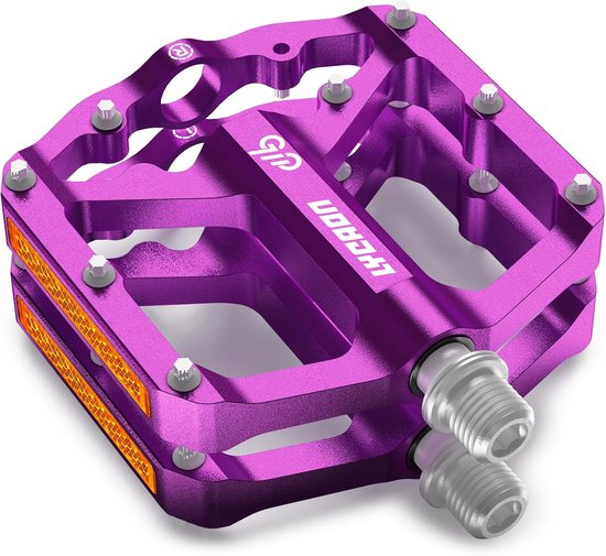 Robuuste CNC Aluminium Fietspedalen voor Racefiets en Mountainbike met Antislip Grip