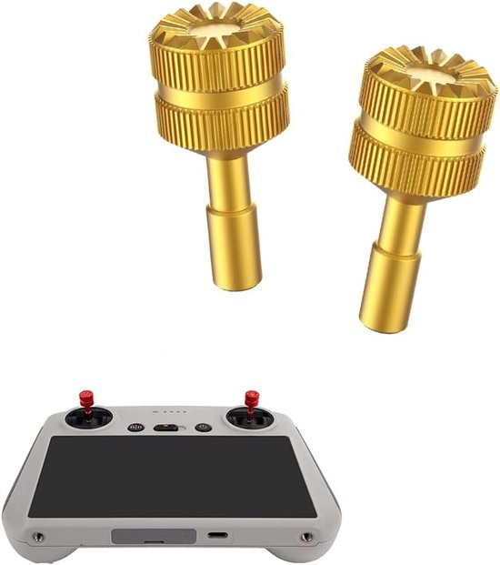 Rocker Joysticks - Stuurknoppen - Afstandsbediening - Verbeterde Grip - 2 Stuks - Goud