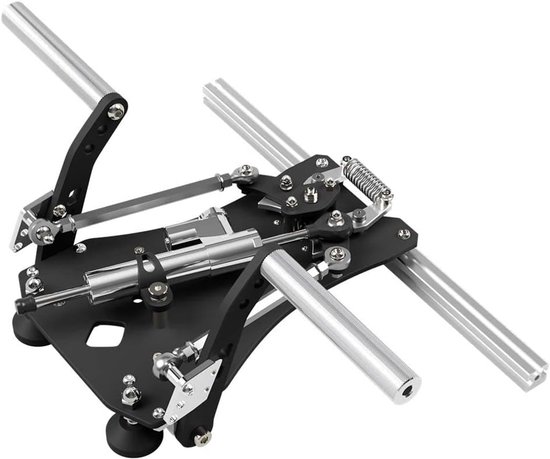 Roerpedalen - Vlieg simulator - Vlucht controle - Hall sensor technologie - 47.5 x 28 x 19cm - Standaard