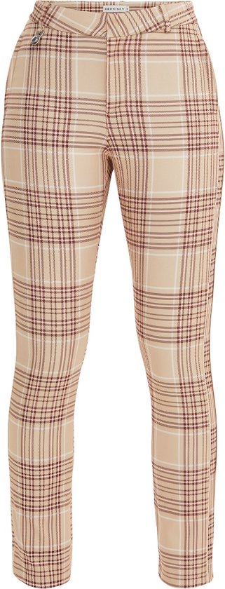 Röhnisch Lexi Pants 30 - Safari Check - Maat 36 van Röhnisch