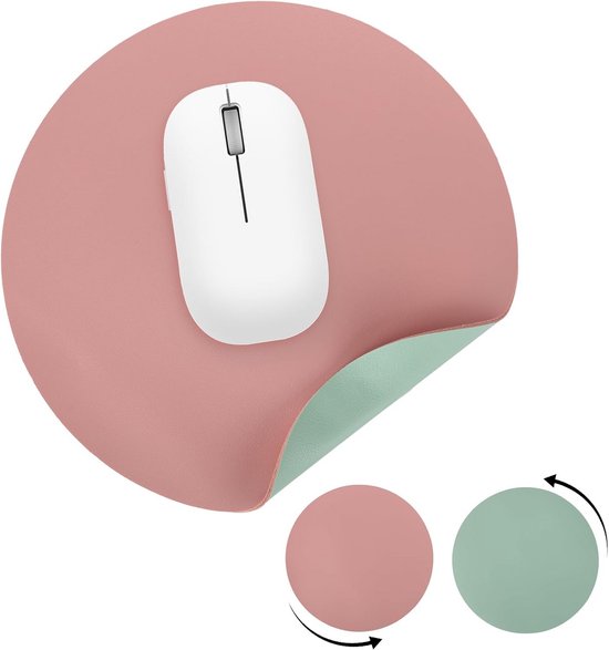 Ronde Dubbelzijdige Muisrits - Waterdicht en Antislip voor Kantoor en Gaming van Merkloos