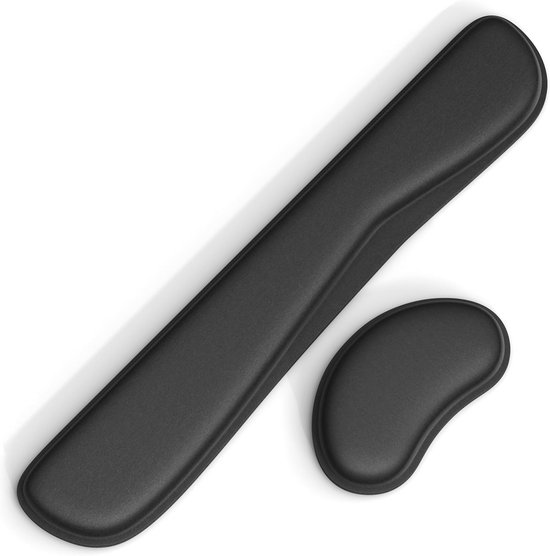 Ronde Gaming Muismat 22 cm - Antislip met Genaaide Randen voor Snelheid en Precisie - Geschikt voor PC, Laptop en Kantoor - Zwart van Merkloos