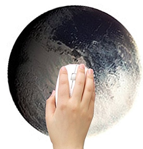 Ronde Muismat met Rubber Antislip - Gaming en Kantoor Muismat van Merkloos