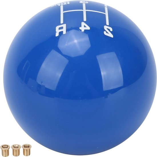 Ronde Pookknop - 5 Versnellingen - Verbeterde Controle - Universele Pasvorm - 3 Adapters - Blauw van Merkloos