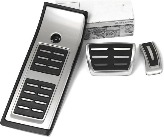RVS Pedalen Set voor Automatische Transmissie DSG - Sportieve Antislip Voetsteun van Audi