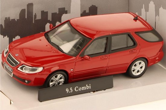 Saab 9.5 Combi - 1998 - Cararama 1:43 van Saab