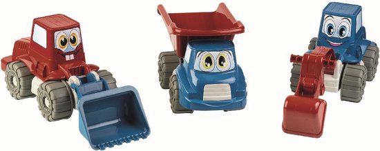 Save Nature Trucks - Graafmachine, Bulldozer of Vrachtwagen - Prijs per Stuk van Green Toys