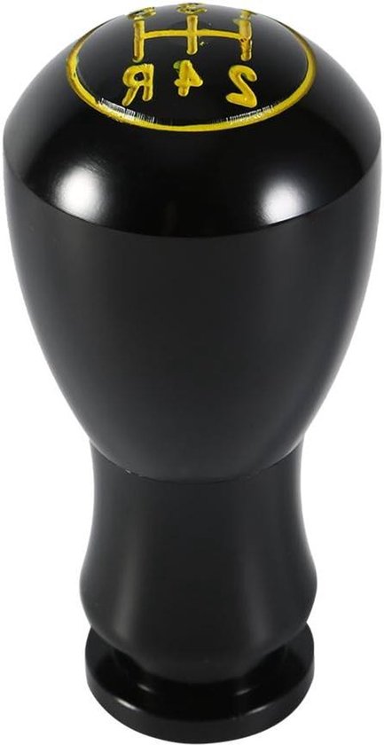 Schakelhendel 5 Versnellingen - Schakelpook Auto - Versnellingen Wijzigen - Universele Montage - 9.4 cm Hoog - Zwart van Merkloos