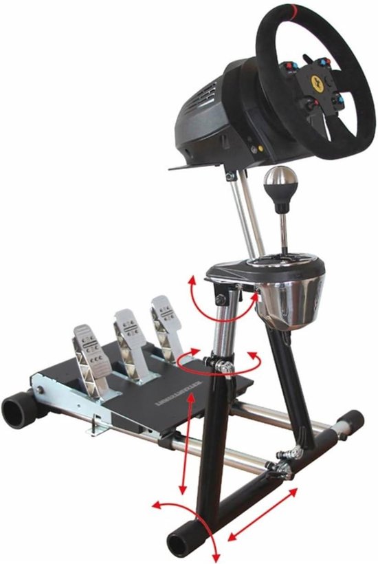 Schakelhendel Houder - Versnellingspook Module - Race Simulators - 360 Graden Draaibaar - 50 cm Pakket - Zwart