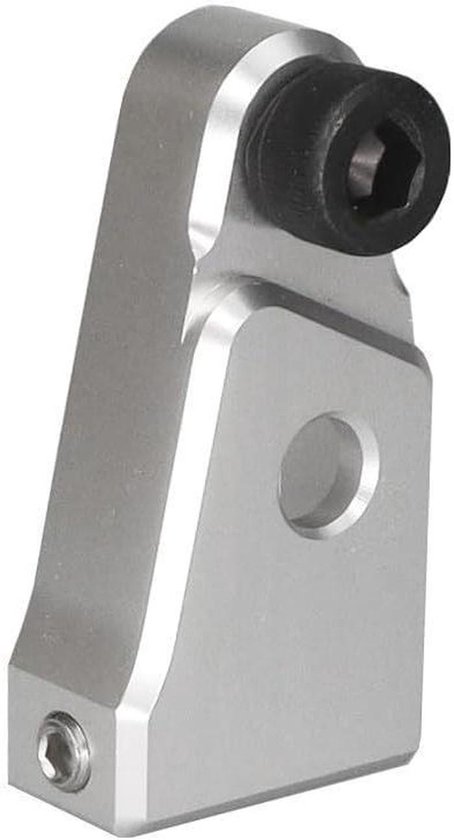 Schakelhendel Hulp - Neutrale Finder - Soepel Schakelen - Robuuste Metalen Constructie - 10 x 7 x 3 cm - Zilver