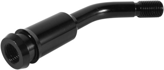 Schakelhendel Verlengstuk - Versnellingspook Verlenging - Comfortabeler Rijden - Robuust Aluminium - 14 cm - Zwart