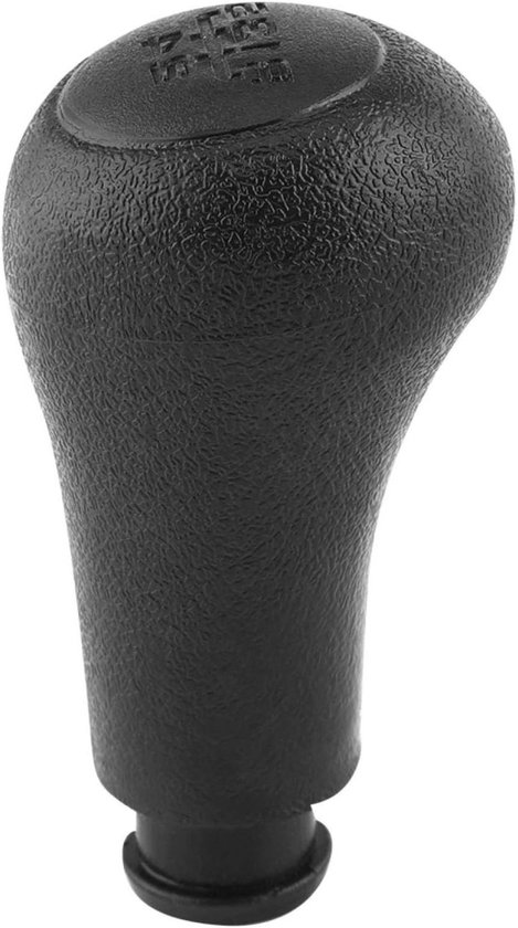 Schakelknop 5 versnellingen - Pookknop Handgeschakeld - Auto Versnellen - ABS Kunststof - 9.2 x 4.6 cm - Zwart van Merkloos