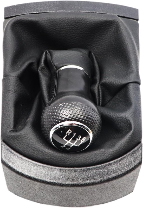 Schakelknop 5 versnellingen - Versnellingspook hendel - Auto interieur upgrade - Perfecte pasvorm - 16 x 5 x 5 cm van Merkloos