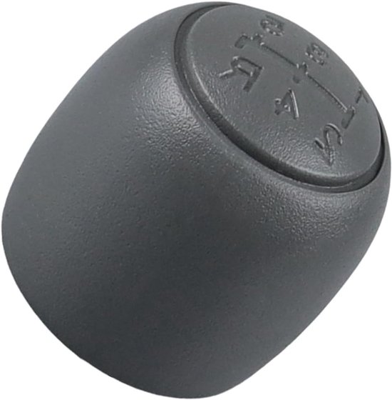 Schakelknop 5 Versnellingen - Versnellingspookknop Auto - Onderdeel Vervangen - Brede Compatibiliteit - 42x43 mm - Grijs