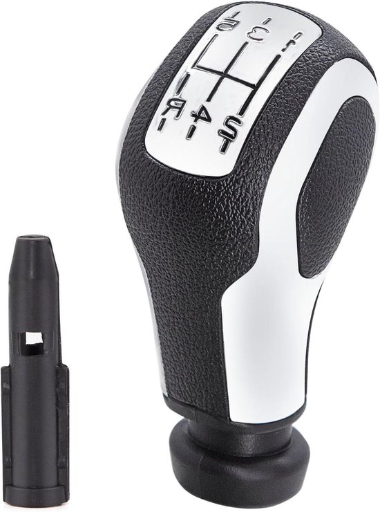 Schakelknop 5-versnellingen - Versnellingspookknop Pookknop - Auto Rijcomfort - Ergonomisch Ontwerp - 11.5 cm Hoog - Zwart