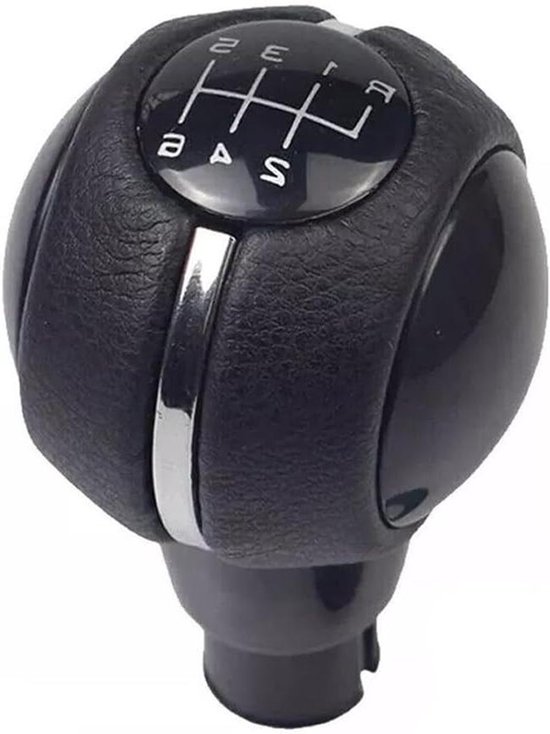 Schakelknop 6 versnellingen - Handmatige pook - Verbeterde rijervaring - Eenvoudige installatie - Niet gespecificeerd - Zwart van Merkloos