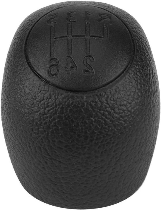 Schakelknop 6 Versnellingen - Pookknop Auto - Auto Rijden - Ergonomisch Design - 5 cm Hoogte - Zwart