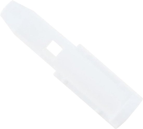 Schakelknop Adapter - Hendelhuls Versnellingspook - Soepel Schakelen - Lichtgewicht ABS Kunststof - Universeel - Wit van Merkloos