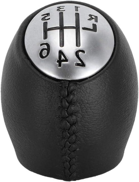 Schakelknop Auto - Pookknop Vervanging - Rijervaring Verbeteren - Hoge Kwaliteit Materiaal - 12 x 6 x 6 cm - Geborsteld