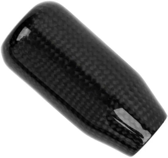 Schakelknop Auto - Versnellingspook - Rijervaring Verbeteren - Stijlvol Koolstofvezel - 75 mm - Zwart