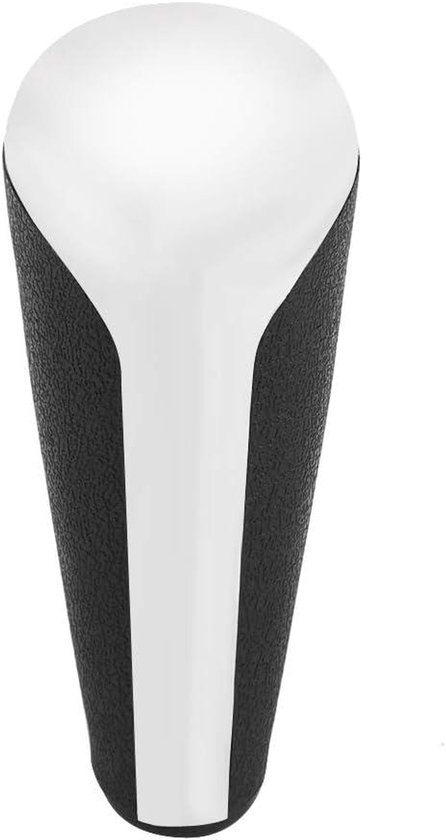 Schakelknop Auto - Versnellingspookknop Handgreep - Comfortabel Schakelen - Ergonomisch Design ABS - 110 mm - Zwart Chroom van Merkloos