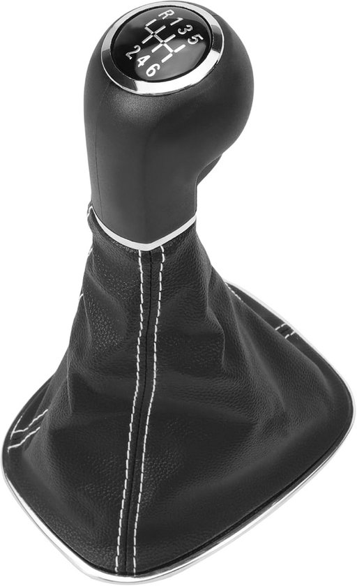 Schakelknop en Pookhoes Set 6 Versnellingen voor Opel Corsa D E Adam van Merkloos