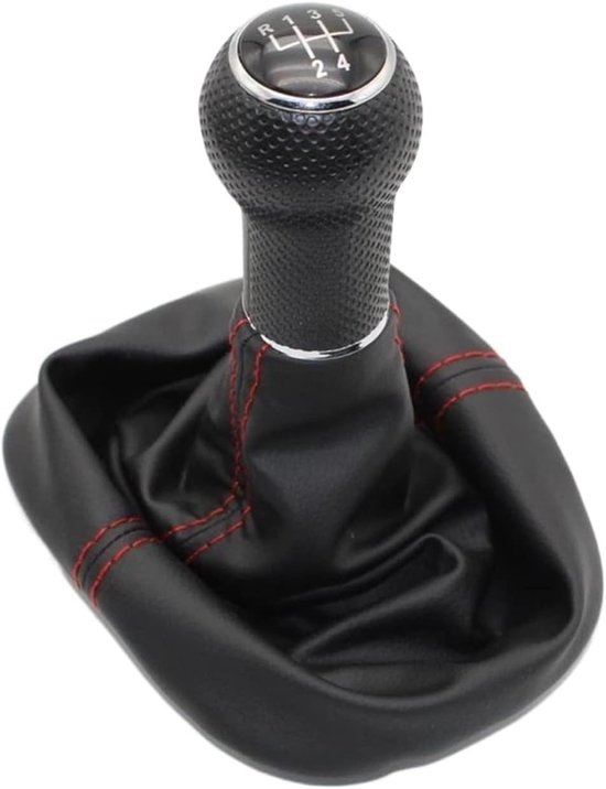 Schakelknop Pook - Versnellingspookhoes - Auto Interieur - Ergonomisch Ontwerp - 23 mm Gat - Zwart