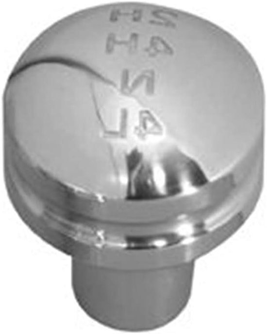 Schakelknop - Versnellingspook - Auto Interieur - 4x4 Patroon - Universeel - Chroom