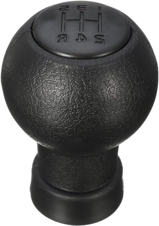 Schakelknop - Versnellingspookknop - Auto Interieur Upgraden - Vintage Design - 1 Stuk - Zwart