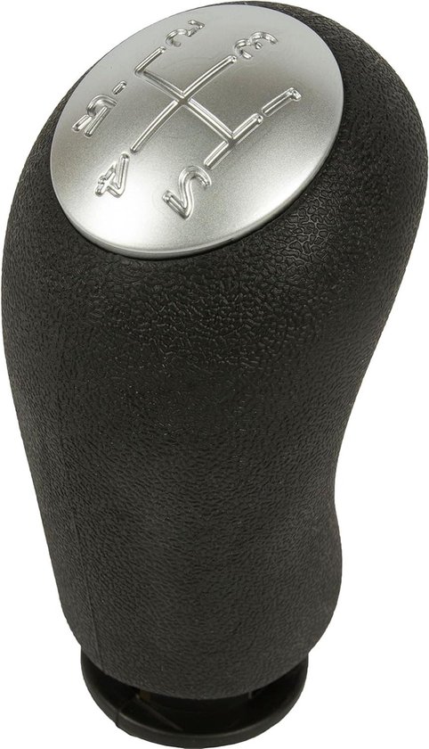 Schakelknop - Versnellingspookknop - Auto Interieur Vernieuwen - Verchroomd Deksel - 5-Speed - Chroom van Merkloos