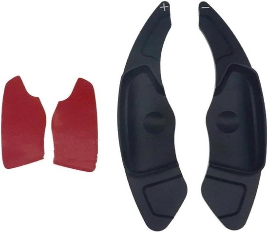 Schakelpeddel Verlenging - Stuurwiel Paddles - Verbeter Rijervaring - Aluminium Legering - 2 Stuks - Zwart
