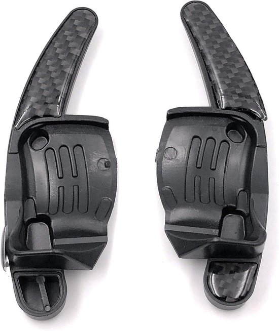 Schakelpeddels Aluminium - Verstelpeddels - Sportief Rijden - Carbon Look - Carbon Style van Merkloos