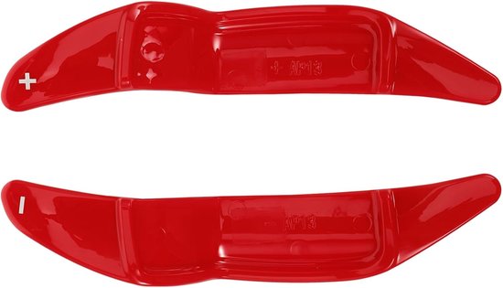 Schakelpeddels - Stuurwiel extensies - Sportiever Rijden - Eenvoudige Montage - 15.5 cm - Rood