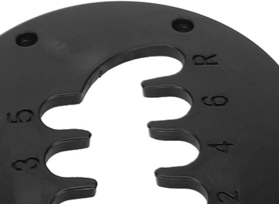 Schakelplaten Modificatie - Korte Slag Schakelaar - Race Games - ABS Materiaal - 95 mm - Zwart
