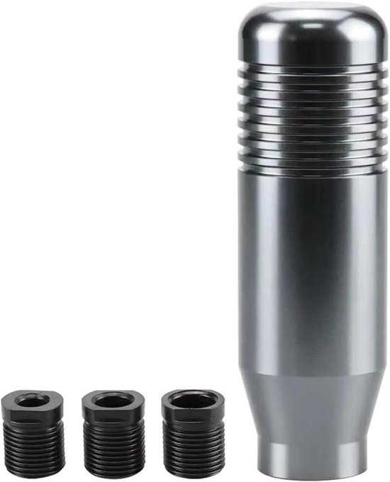 Schakelpook Aluminium - Handmatige Versnellingspook - Auto Versnellen - Corrosiebestendig Materiaal - 85 x 28 mm - Titanium