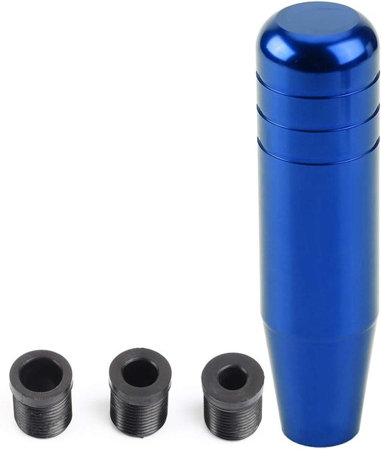 Schakelpook Aluminiumlegering - Versnellingspook Knop - Auto Interieur Opwaarderen - Ergonomisch Design - 13 cm - Blauw