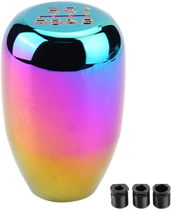 Schakelpook Knop - Handmatige Versnelling - Auto Tuning - Universele Pasvorm - Zwart van Merkloos