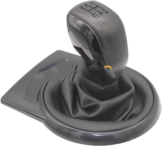 Schakelpook Knop - Versnellingshendel Handvat - Auto Interieur - Directe Vervanging - 5 Snelheden - Zwart