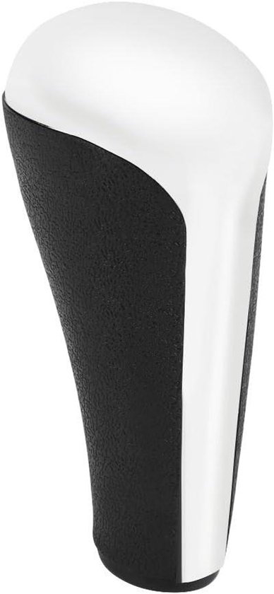 Schakelpook Knop - Versnellingspook Handgreep - Auto Interieur - Ergonomisch Ontwerp - 110mm Lengte - Chroom Zilver van Merkloos