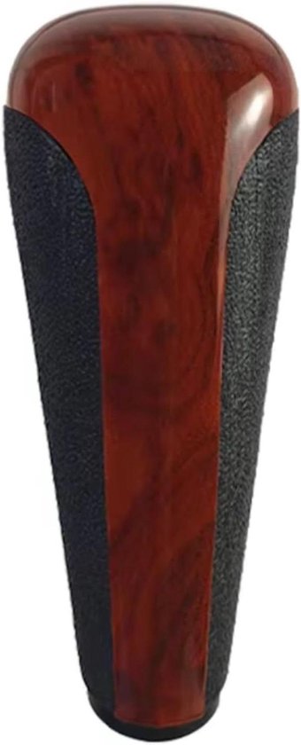 Schakelpook Knop - Versnellingspook Handvat - Auto Interieur - Ergonomische Grip - 1 Stuk - Houtkorrel