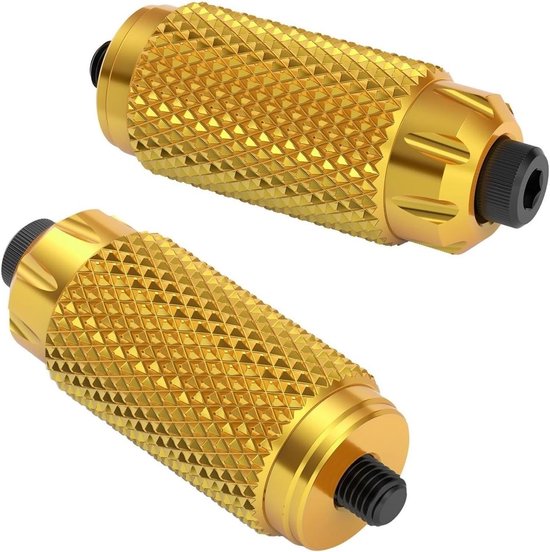 Schakelpook Tip - Voetsteun Motor - Motor Rijden - Maximale Grip - 2x Golden - Goud