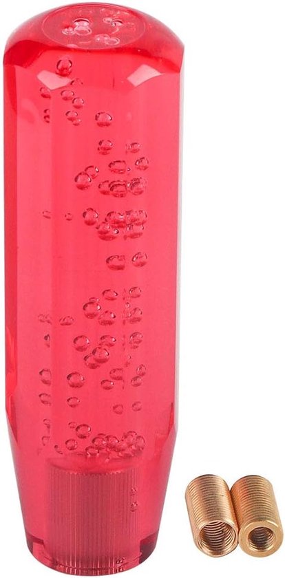 Schakelpookknop Auto - Versnellingspook Upgrade - Interieur Verfraaien - Lichtgevend LED Effect - 15 cm - Rood